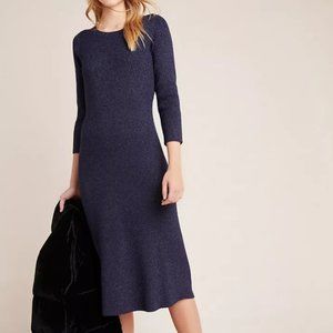 Selena Shimmer Sweater Dress EUC